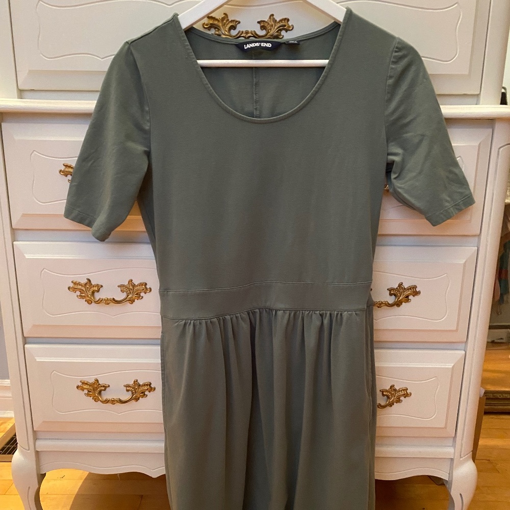 Brand new, simple and soft cotton jersey knit dress Sz XS